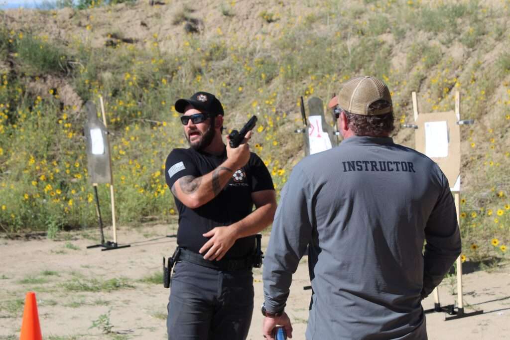 Dave W explaining technique Tactical Hyve Cheat Codes of Shooting